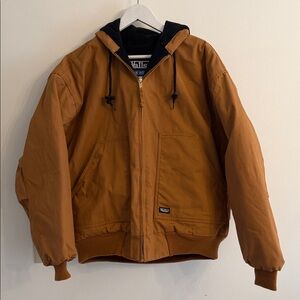 Walls Men's Brown Hooded Jacket